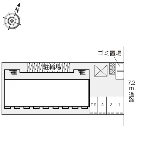 東大阪市西石切町５丁目 月極駐車場